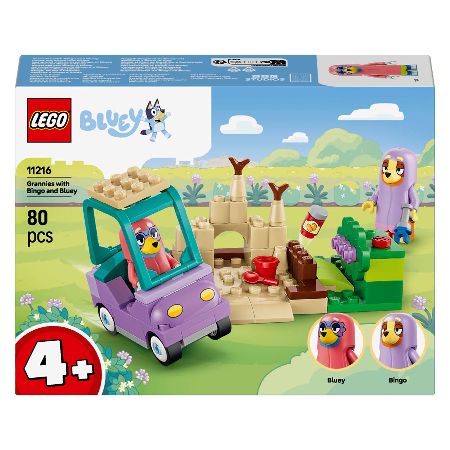 LEGO - bluey 11216 oma's met bingo en bluey