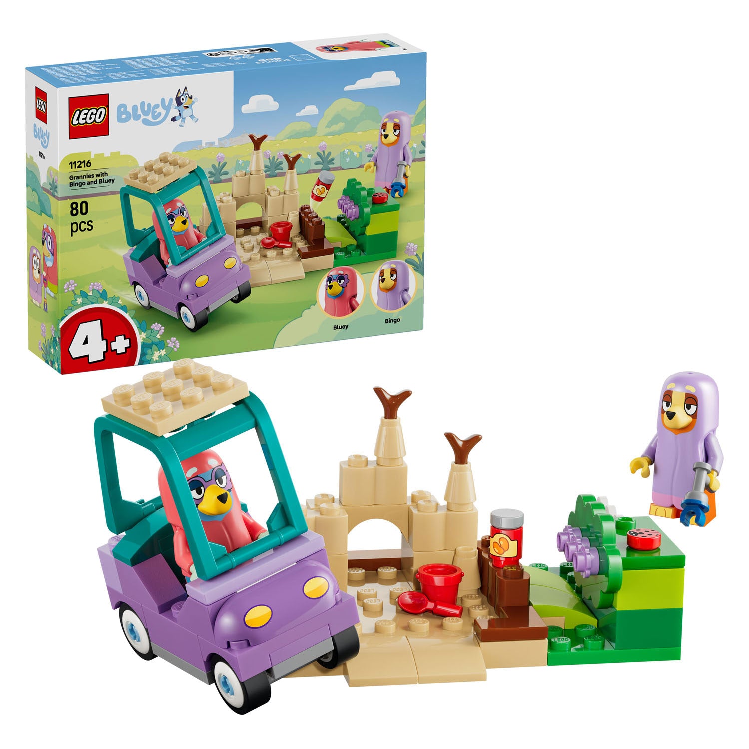 LEGO - bluey 11216 oma's met bingo en bluey