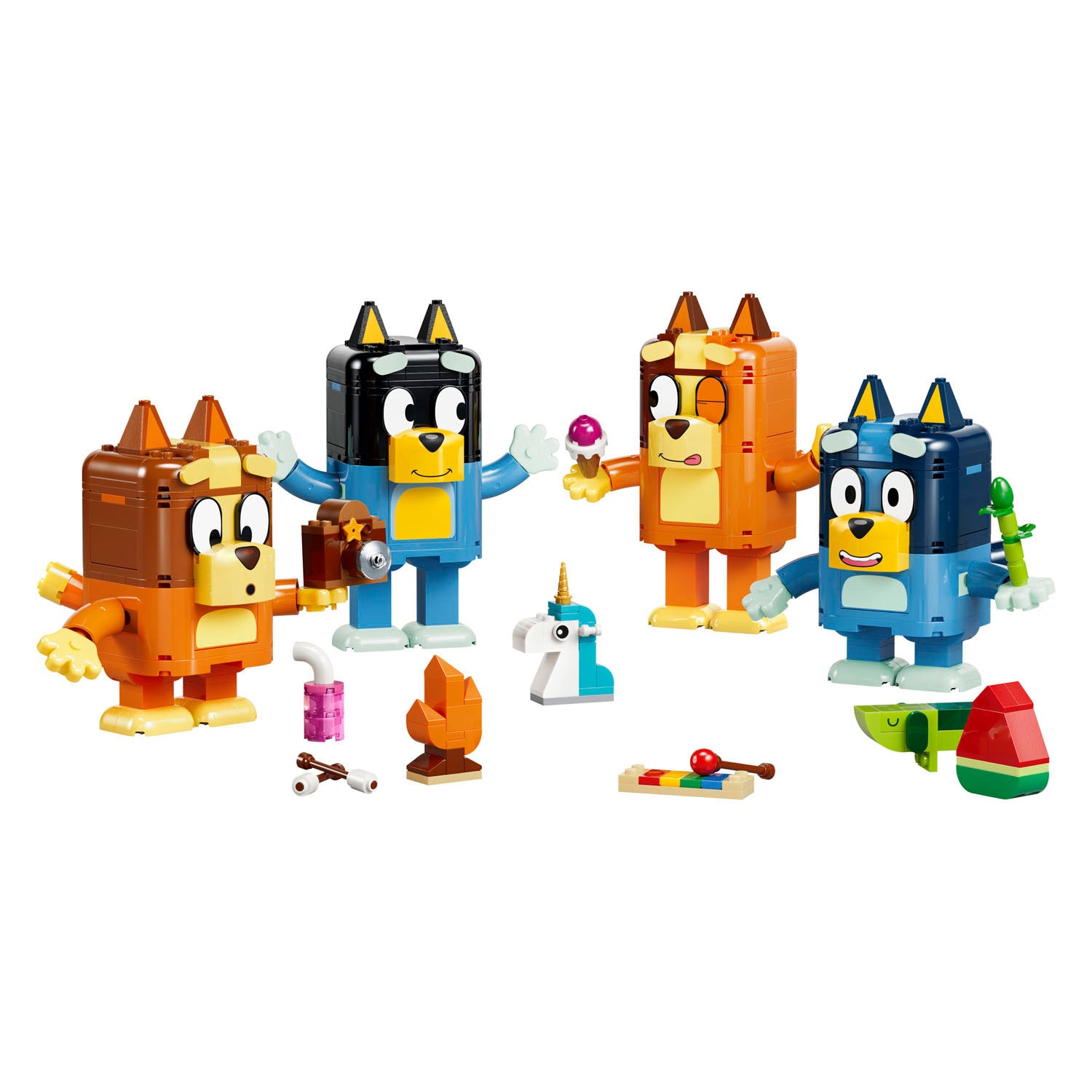 LEGO - bluey 11217 bouwbare figuren van bluey en haar familie