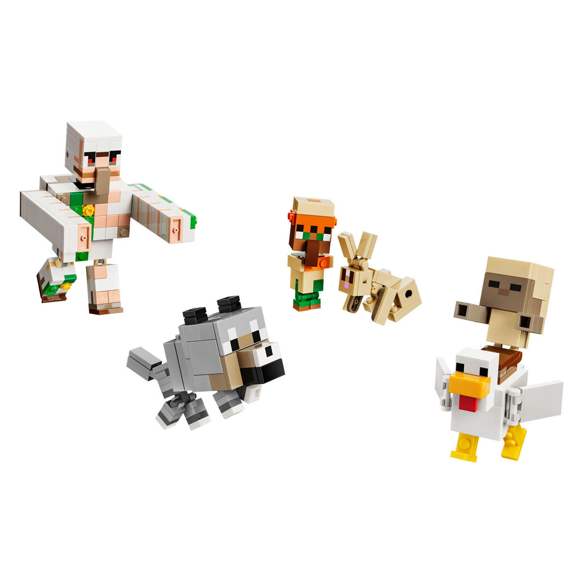 LEGO - minecraft 21592 kipberijder woestijnaanval