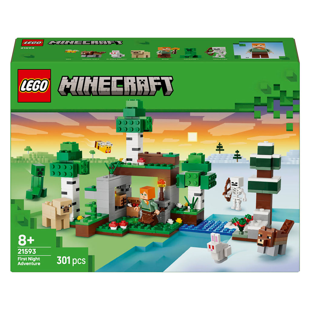LEGO - minecraft 21593 eerste nacht-avontuur