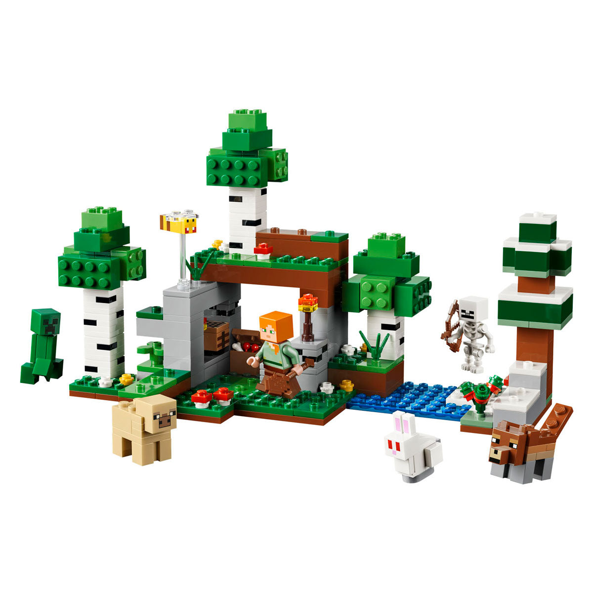LEGO - minecraft 21593 eerste nacht-avontuur