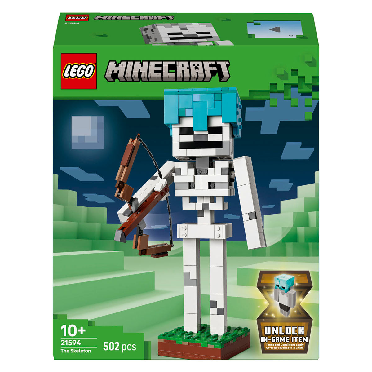 LEGO - minecraft 21594 het skelet