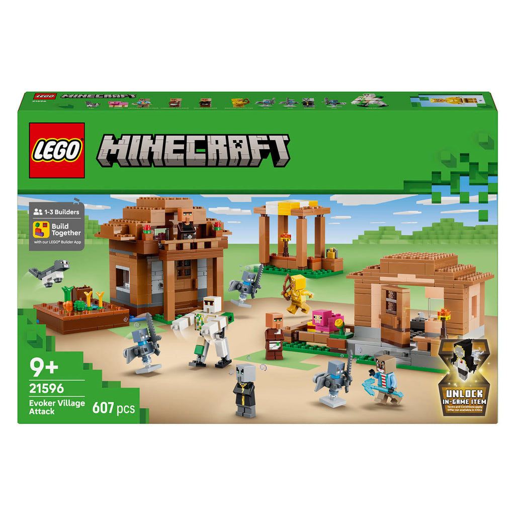 LEGO - minecraf 21596 oproeper dorpsaanval