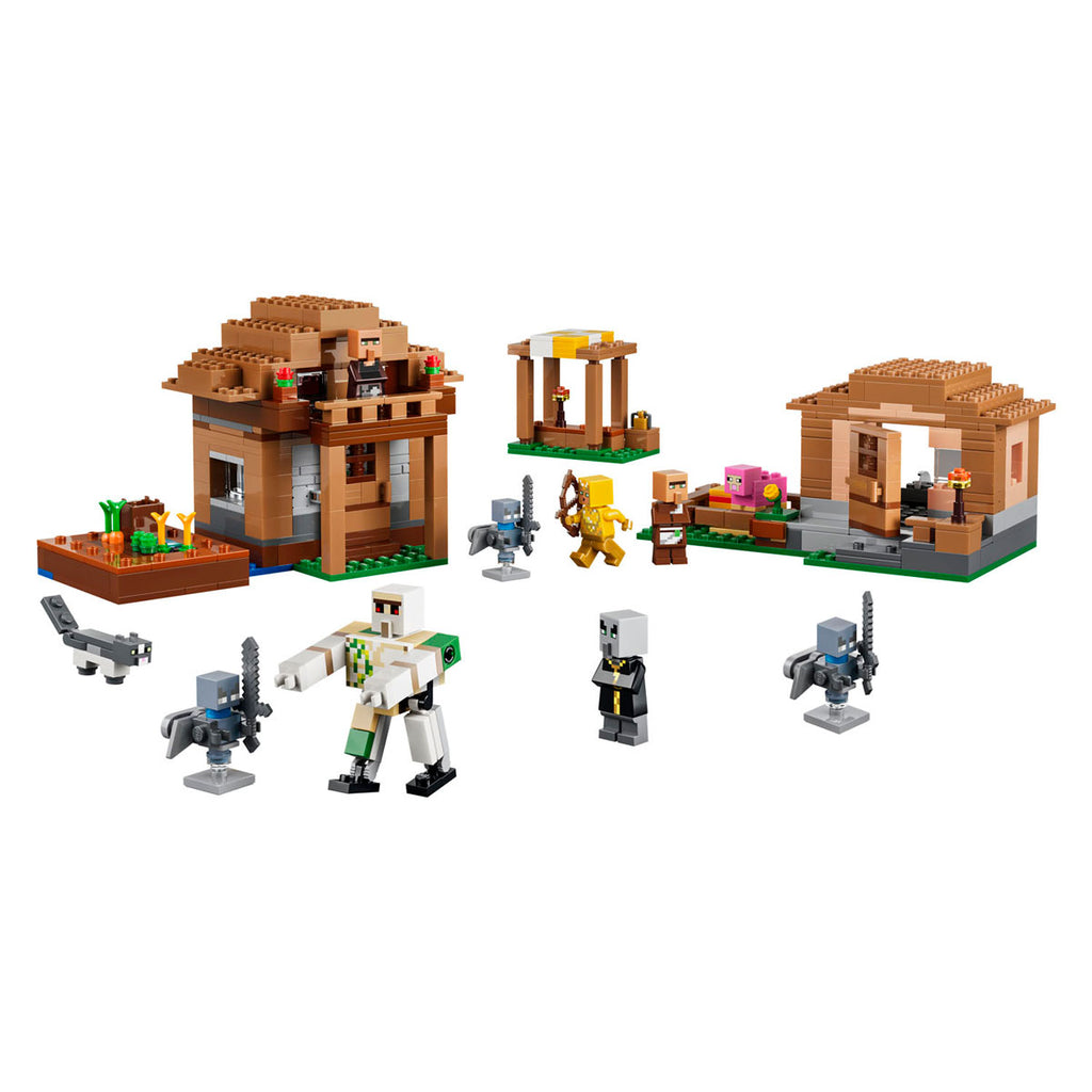 LEGO - minecraf 21596 oproeper dorpsaanval
