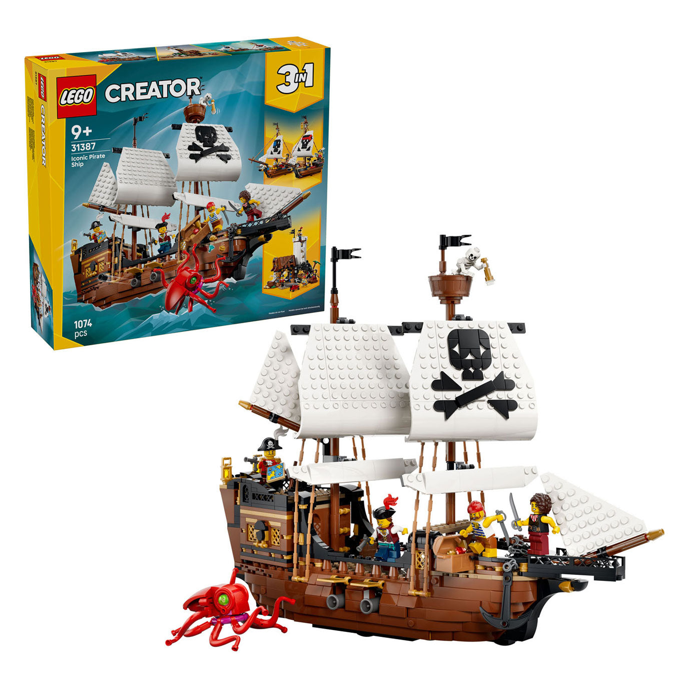 - Craetor 31387 Klassiek Piratenschip