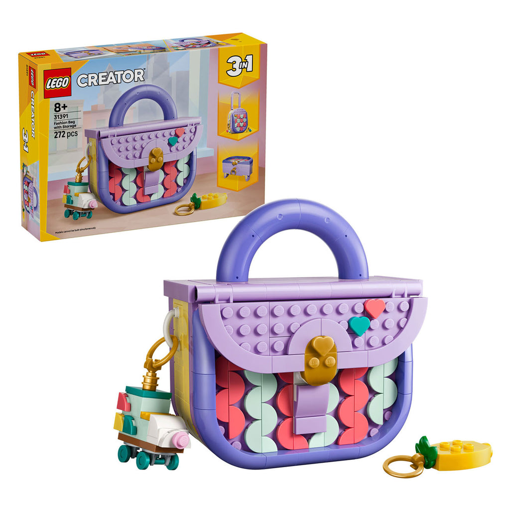 LEGO - creator 31391 stijlvolle tas met opbergruimte