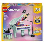 LEGO - creator 31392 piano met kat