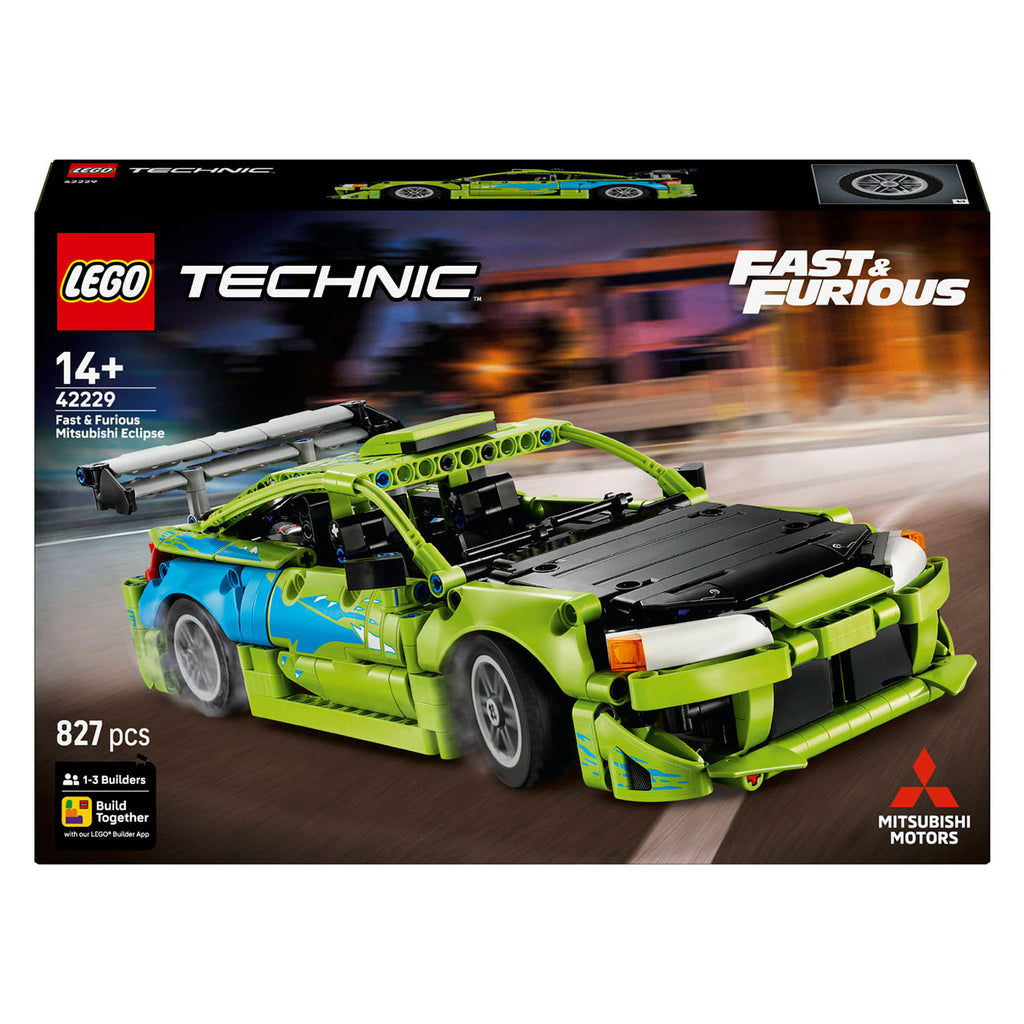 LEGO - technic 42229 fast and furious mitsubishi eclipse auto