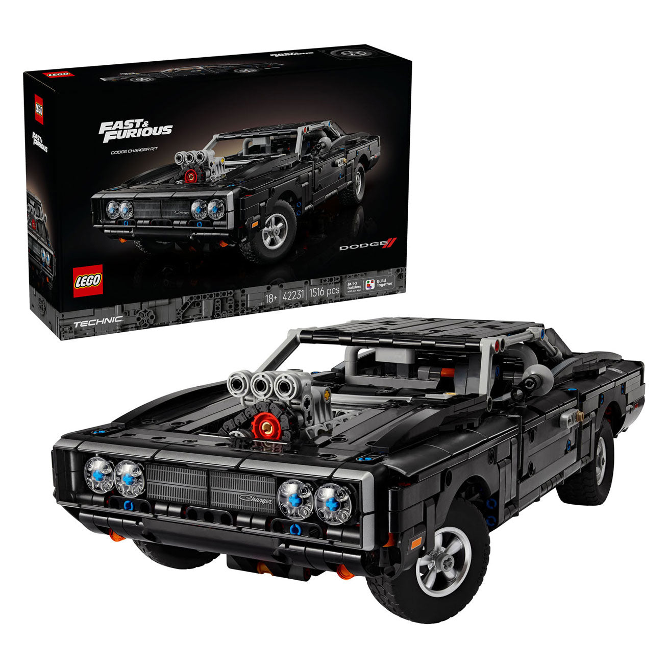 LEGO - technic 42231 fast and furious dodge charger r/t auto
