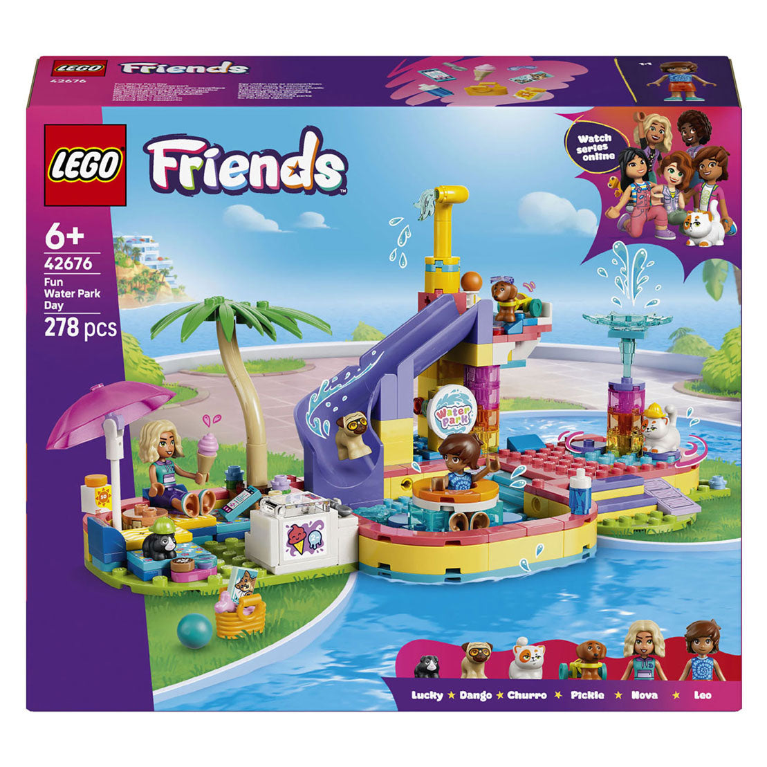 LEGO - friends 42676 leuke dag in het waterpark