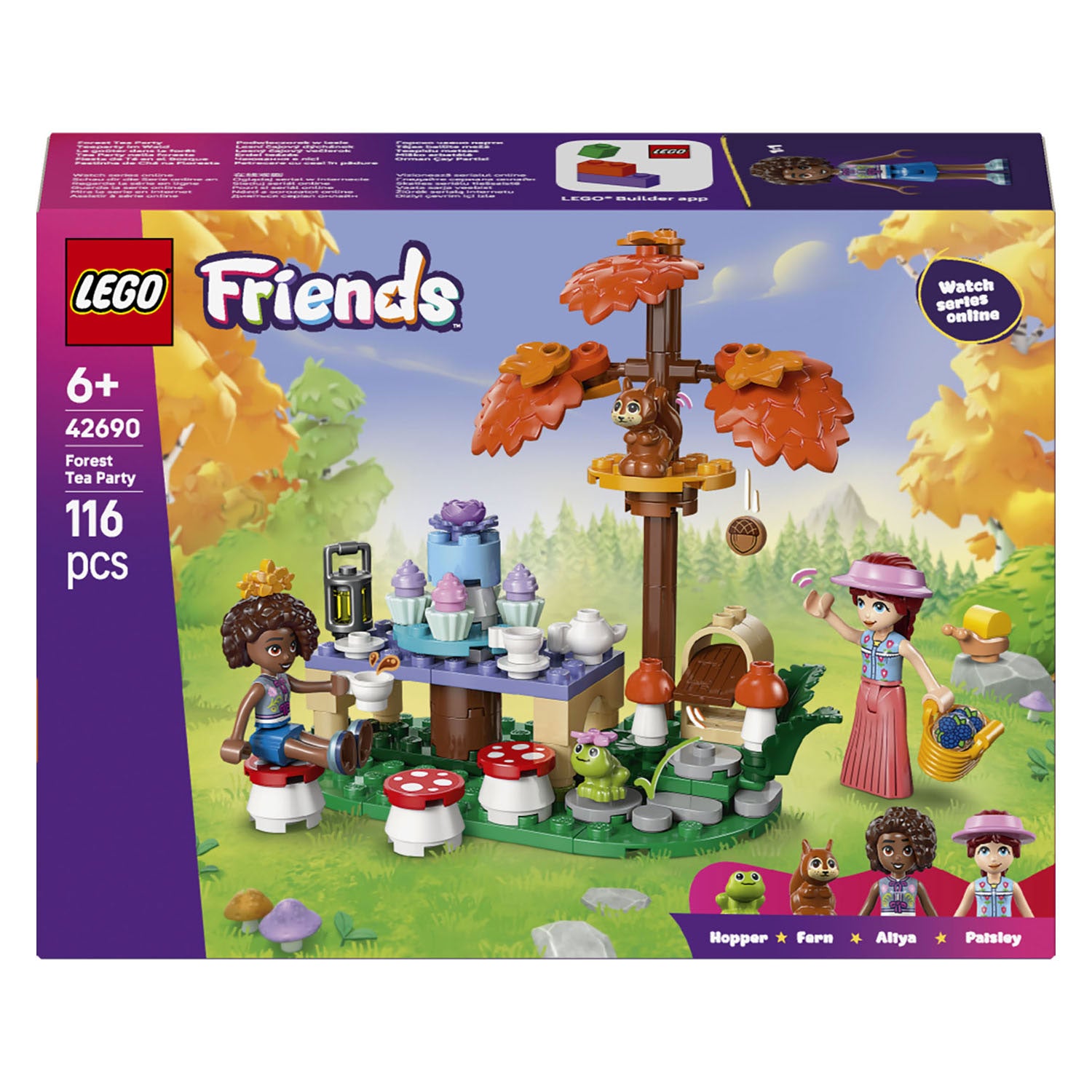 LEGO - friends 42690 theekransje in het bos