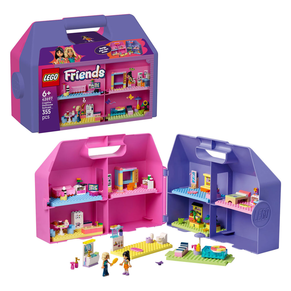 LEGO - friends 42697 creatieve poppenhuiskoffer