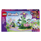 LEGO - friends 42702 draaiende theekopjesattractie met bloementhema