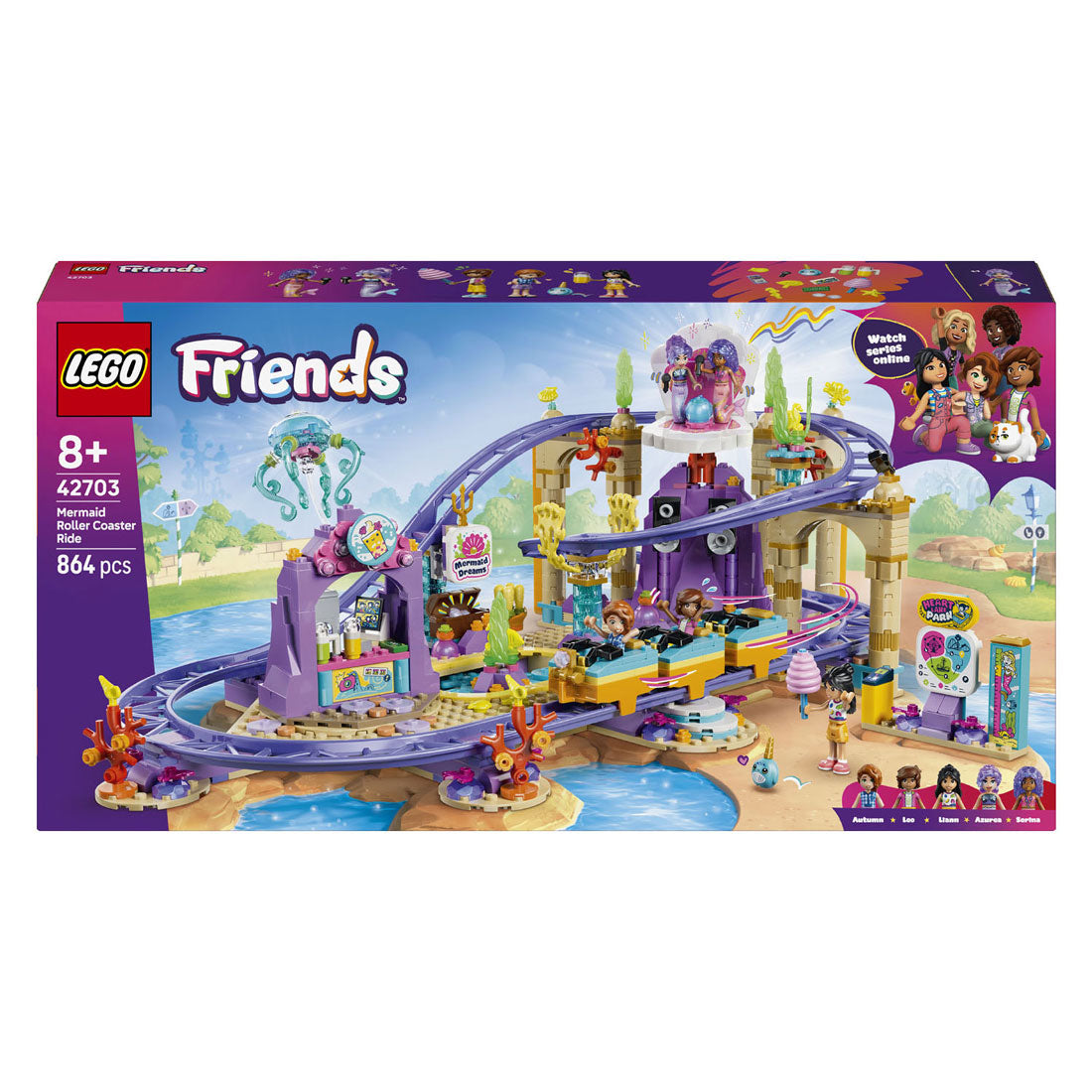LEGO - friends 42703 zeemeerminnenachtbaan