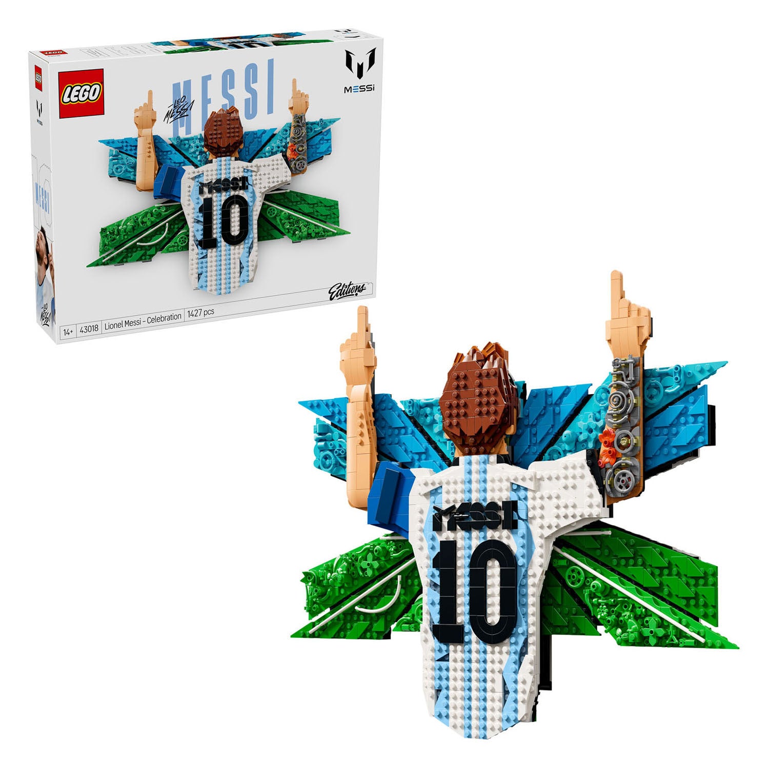 LEGO - editions 43018 lionel messi viering