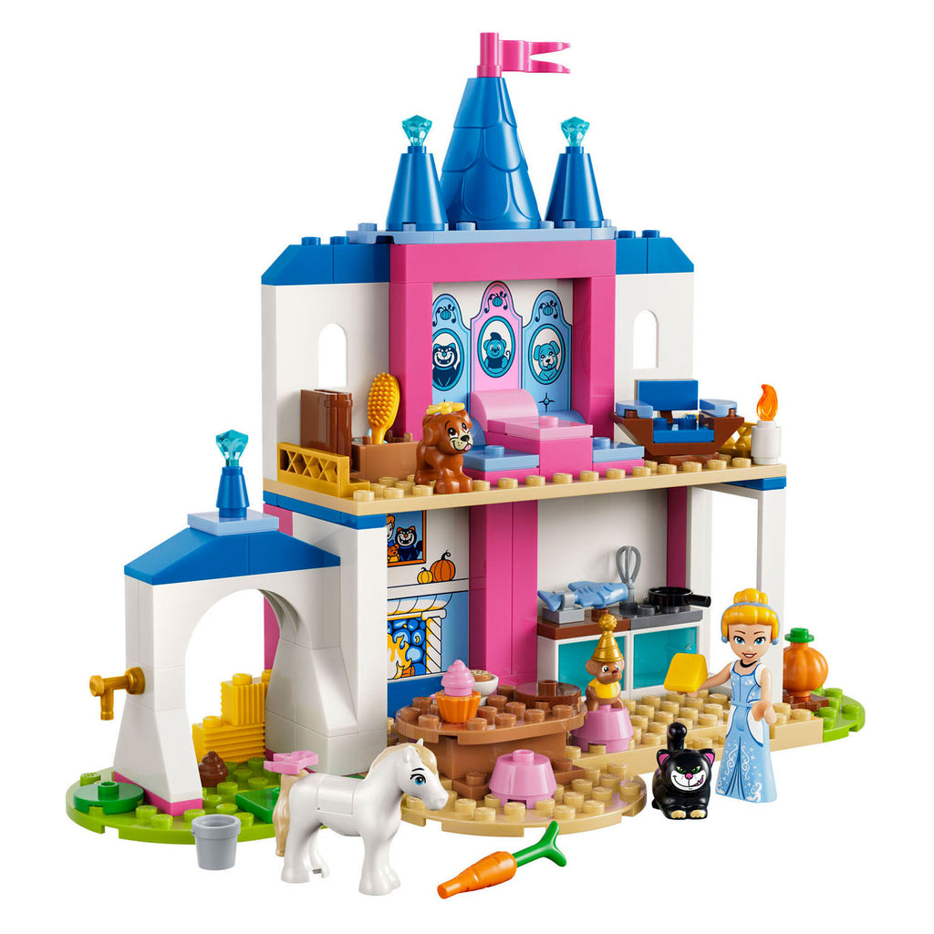 LEGO - disney princess 43283 assepoesters kasteel met dierenvriendjes