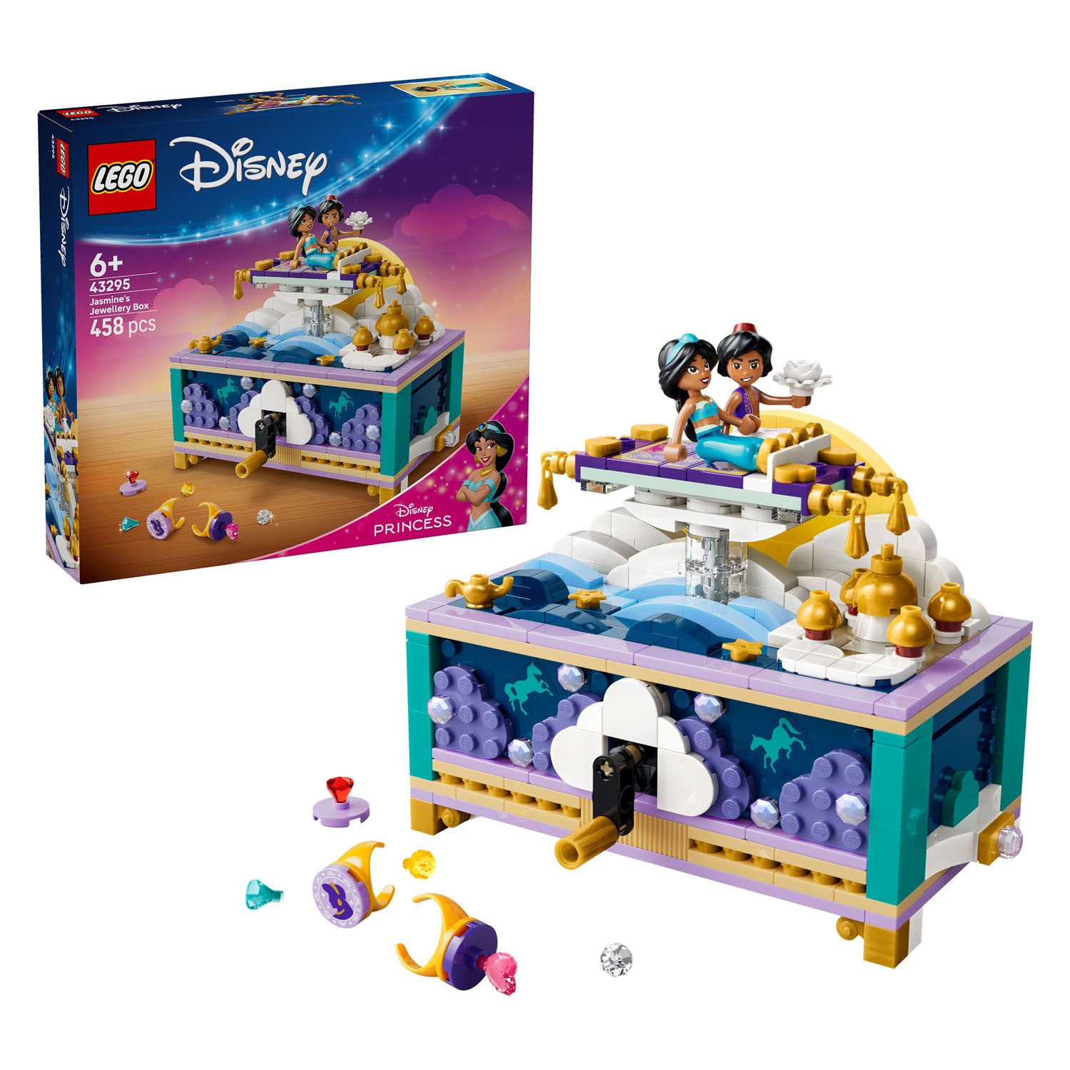 LEGO - disney princess 43295 jasmines sieradendoos