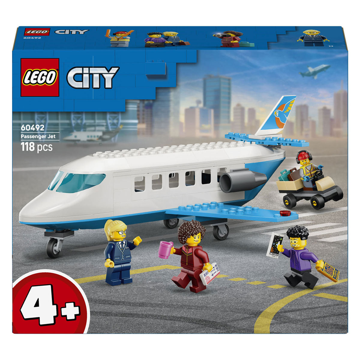 LEGO - city 60492 passagiersvliegtuig