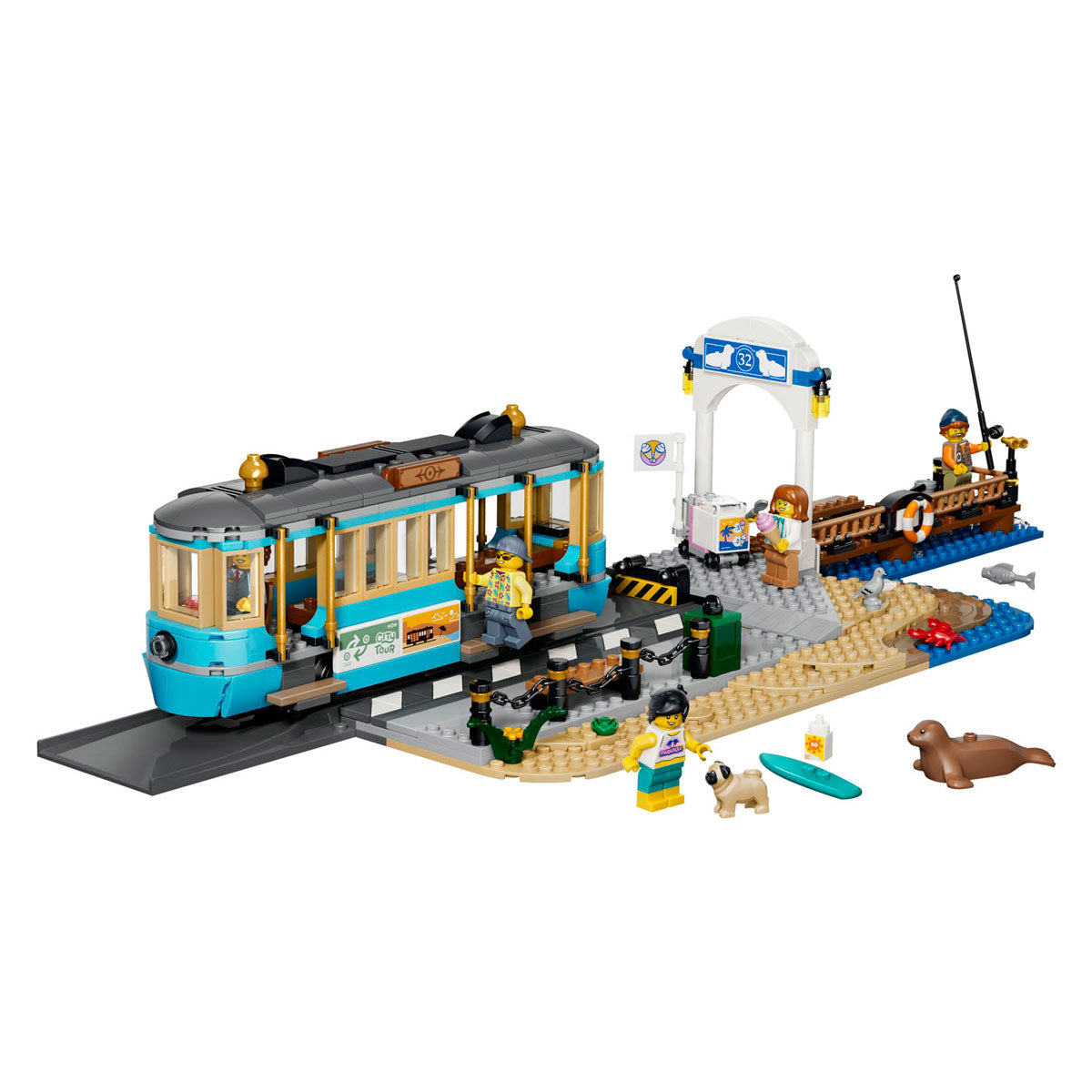 LEGO - city 60506 klassieke strandtram