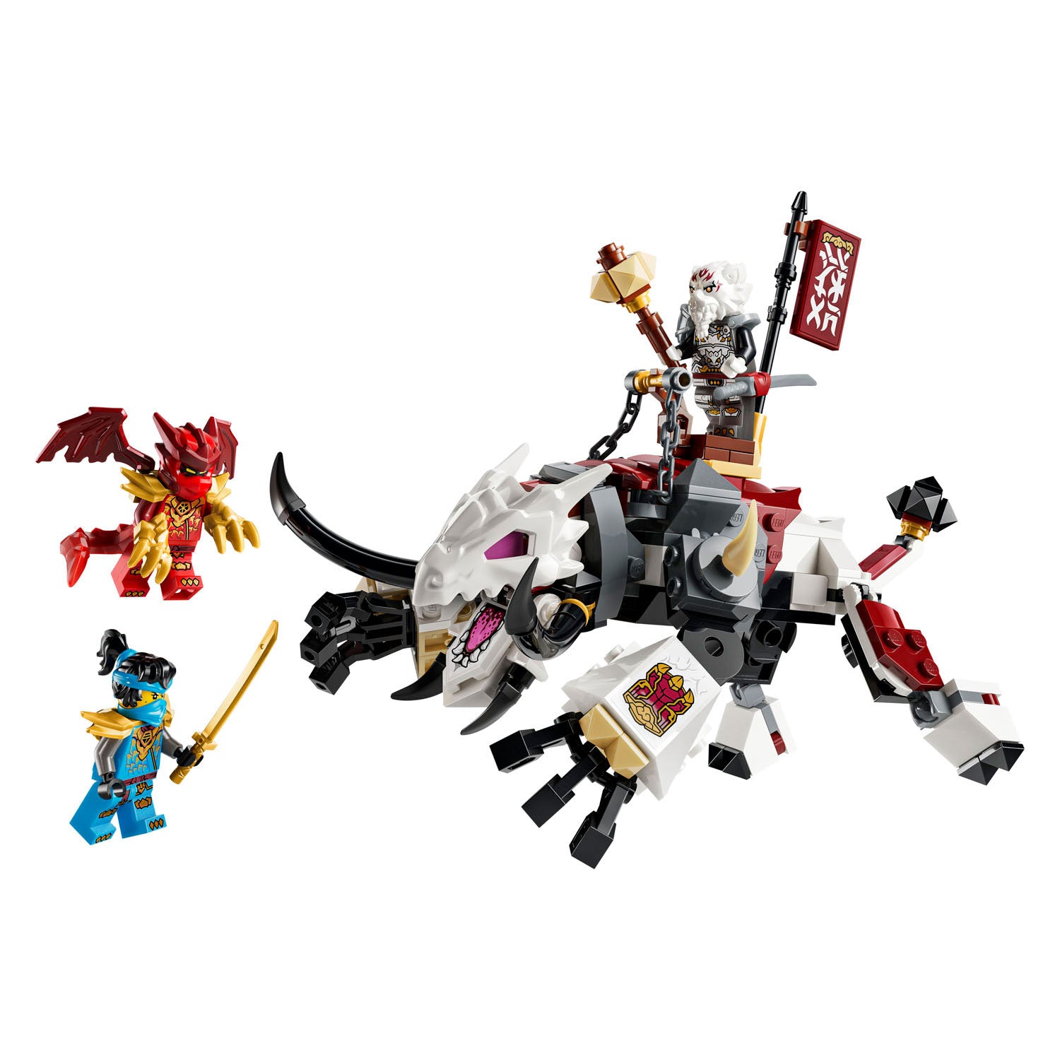 LEGO - ninjago 71863 zilvar en grimtak het drakenbeest