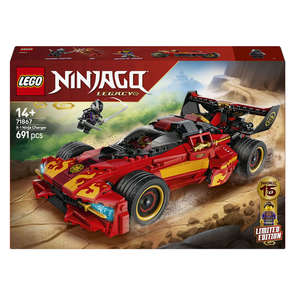LEGO - ninjago 70727 15-jarig jubileum: x-1 ninja charger