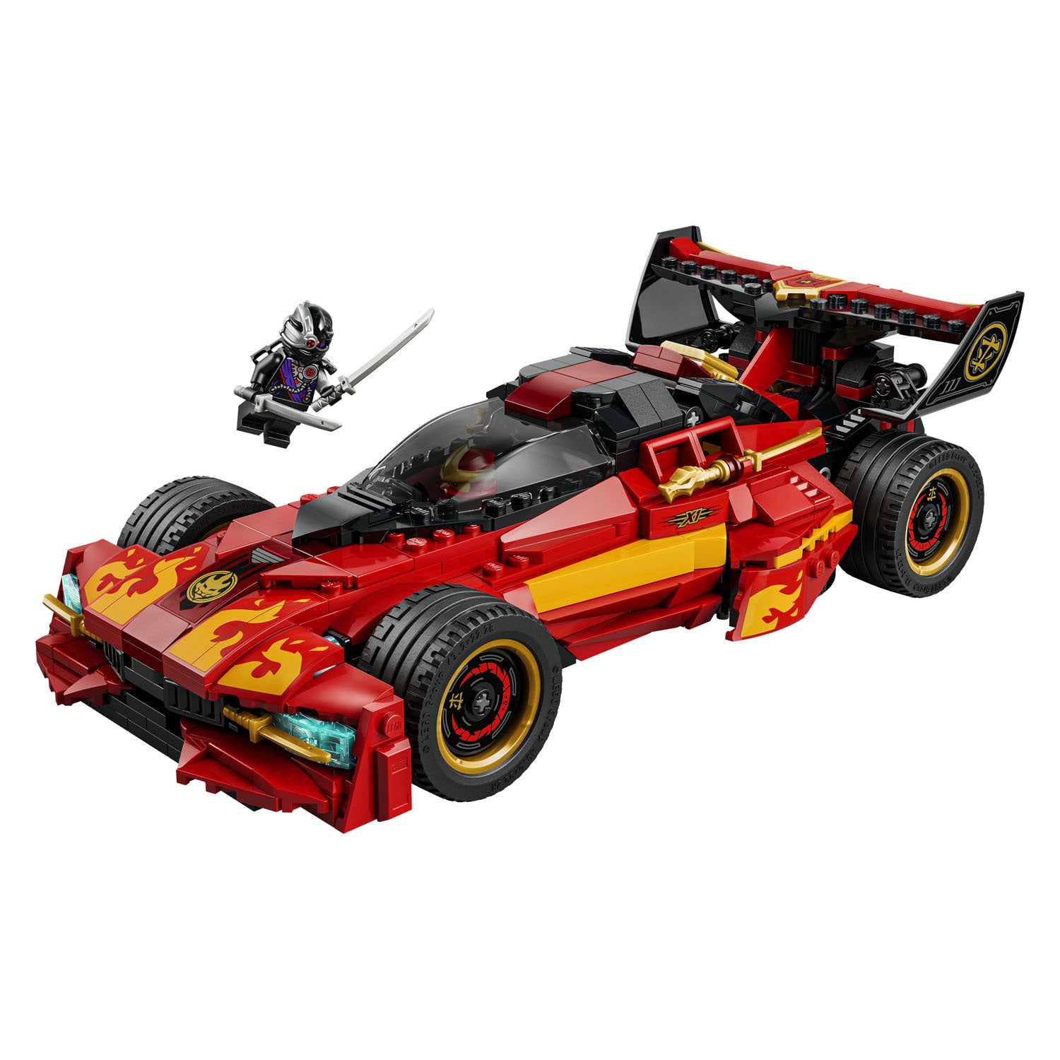 LEGO - ® ninjago® 15-jarig jubileum: x-1 ninja charger - fantasierijke bouwset voor tieners vanaf 14 jaar - 71867