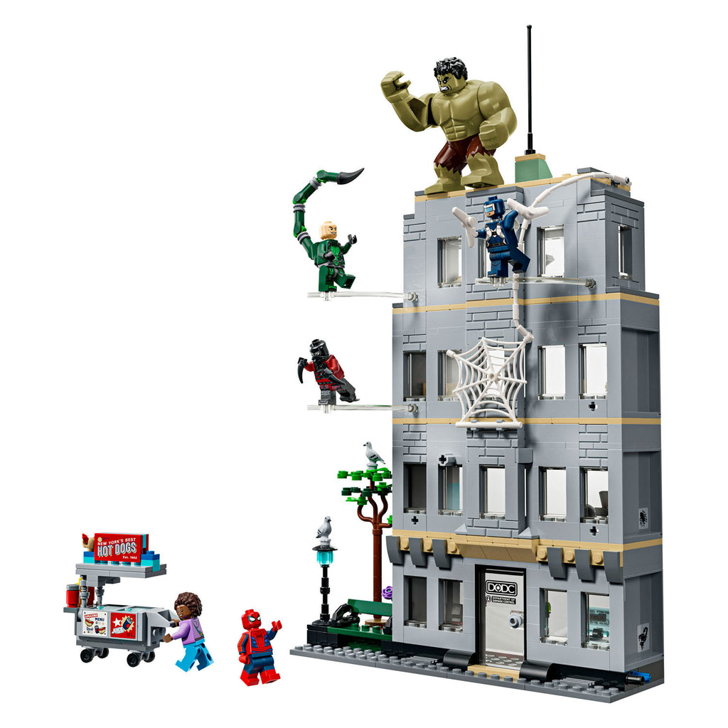 LEGO - super heroes 76350 spiderman tegen hulk