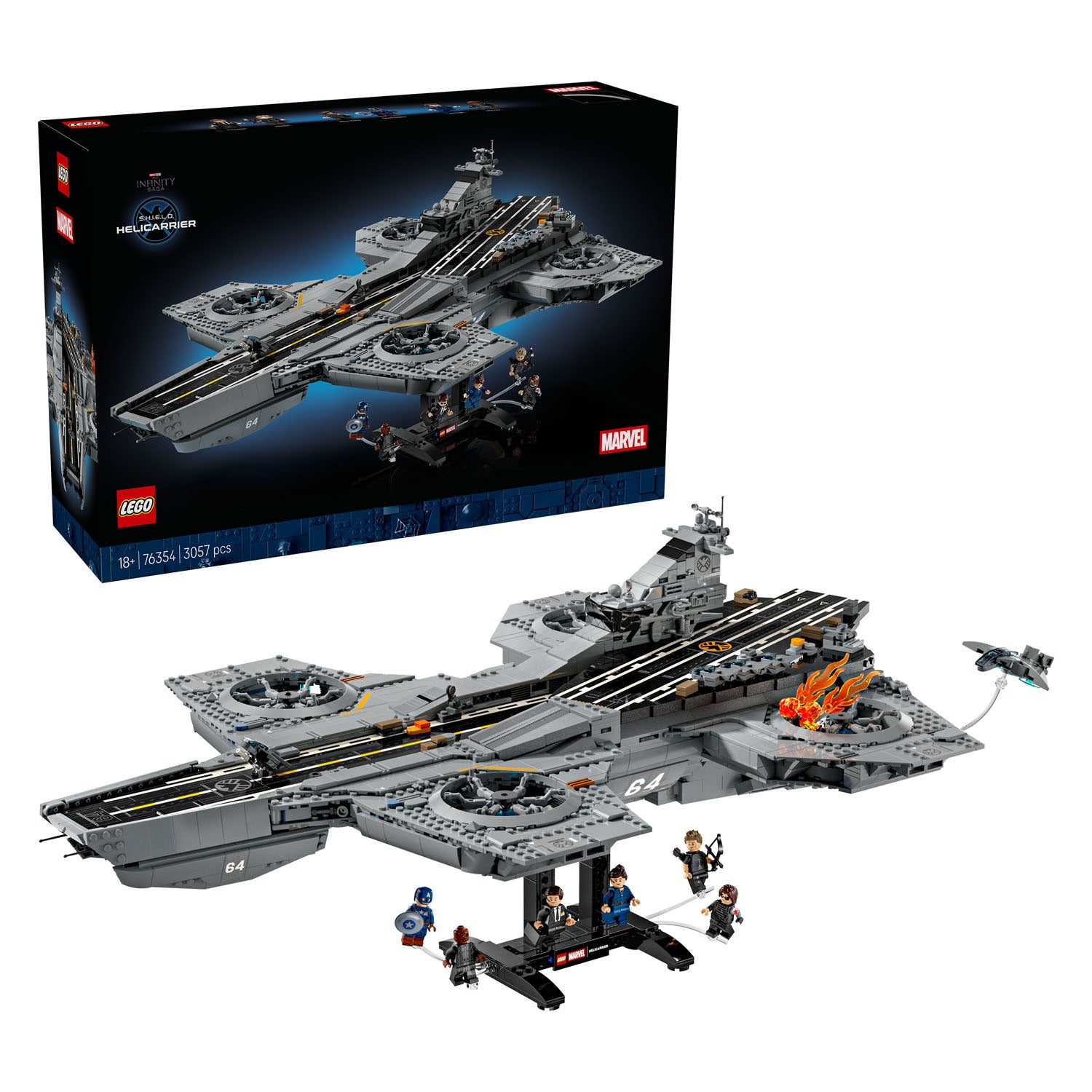LEGO - marvel 76354 s.h.i.e.l.d. helicarrier