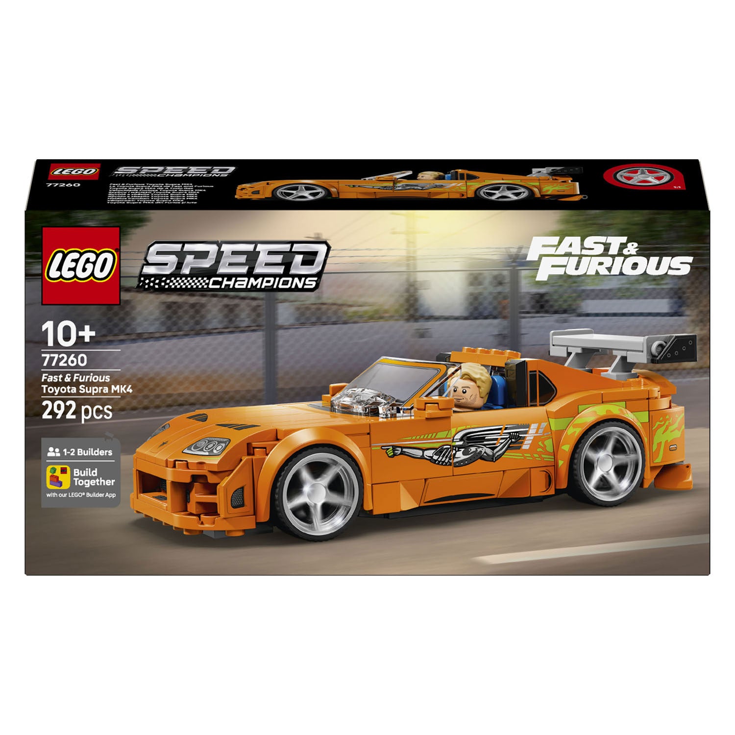 LEGO - speed champions 77260 the fast and the furious toyota supra mk4