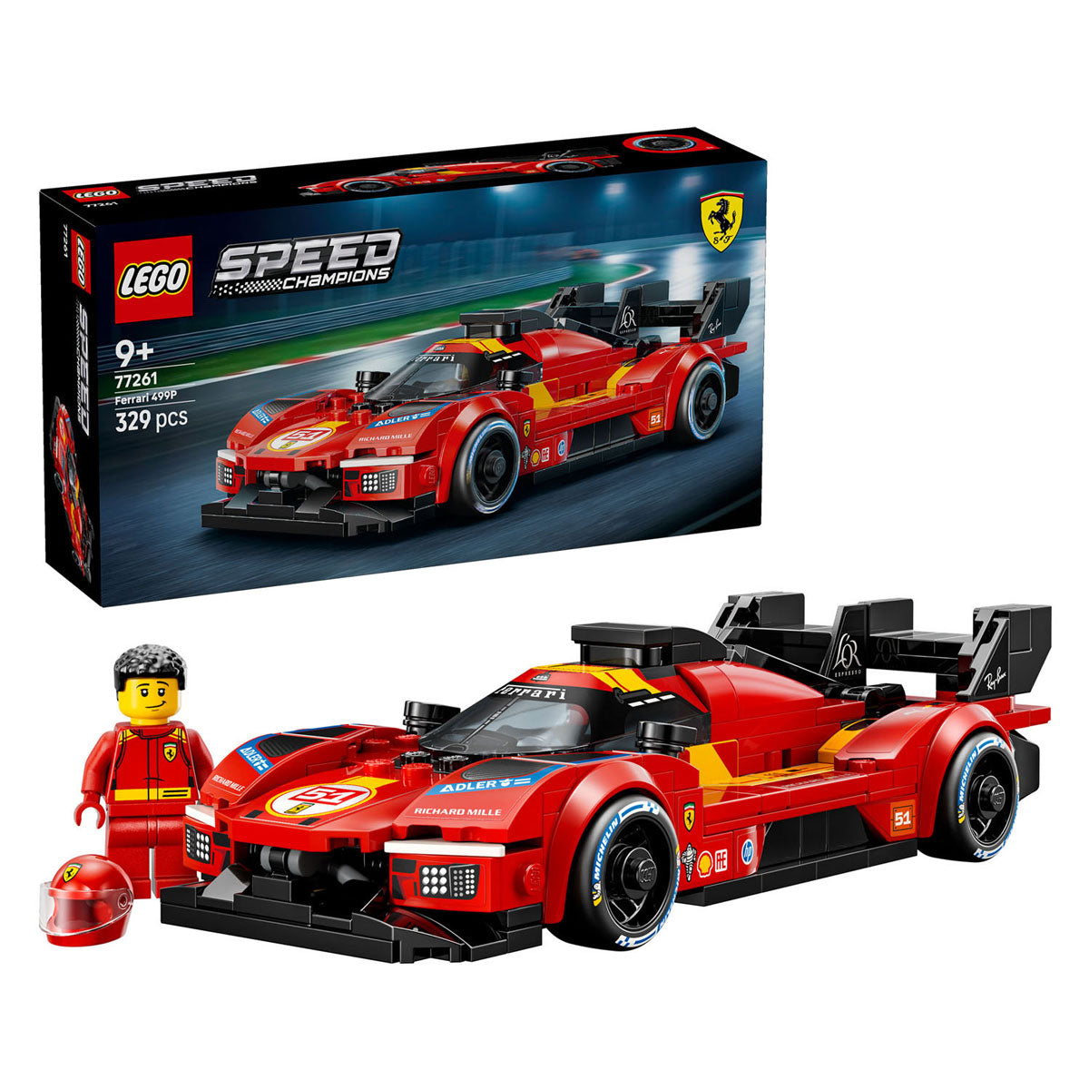 LEGO - speed champions 77261 ferrari 499p