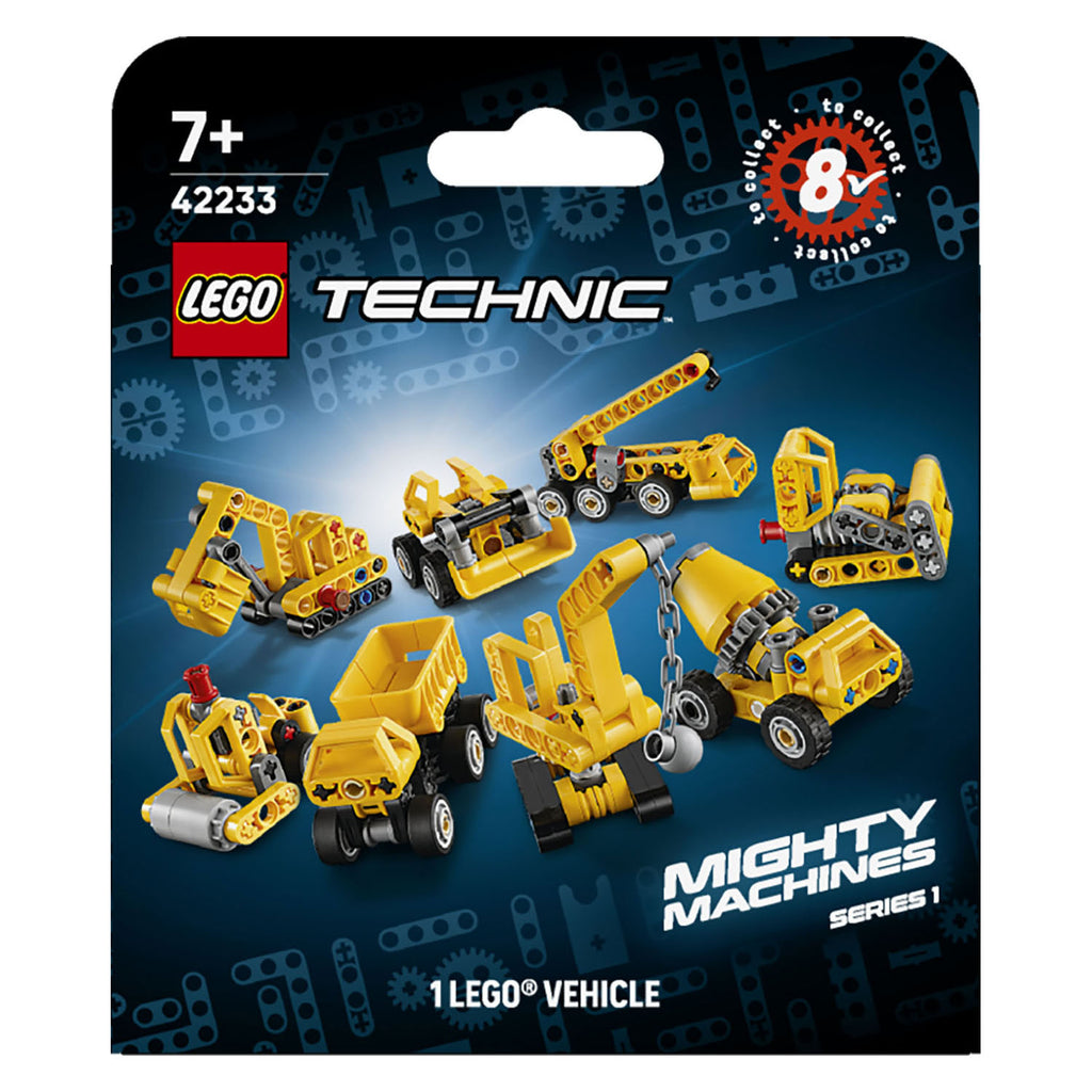 LEGO - ® technic machtige machines - verrassingsdoosje met bouwspeelgoed - voertuigen om te verzamelen - 42233