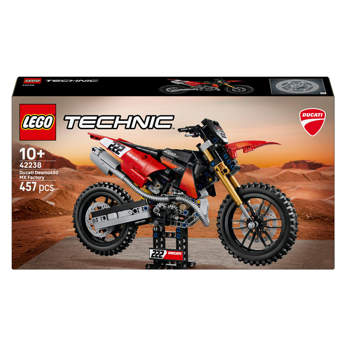 LEGO - technic ducati desmo450 mx factory motor