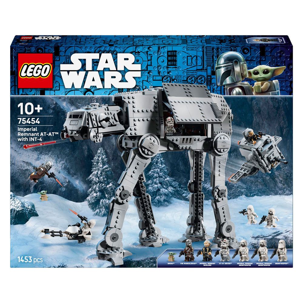 LEGO - star wars imperial remnant at-at met int-4 bouwpakket voor kinderen en decoratie 75454