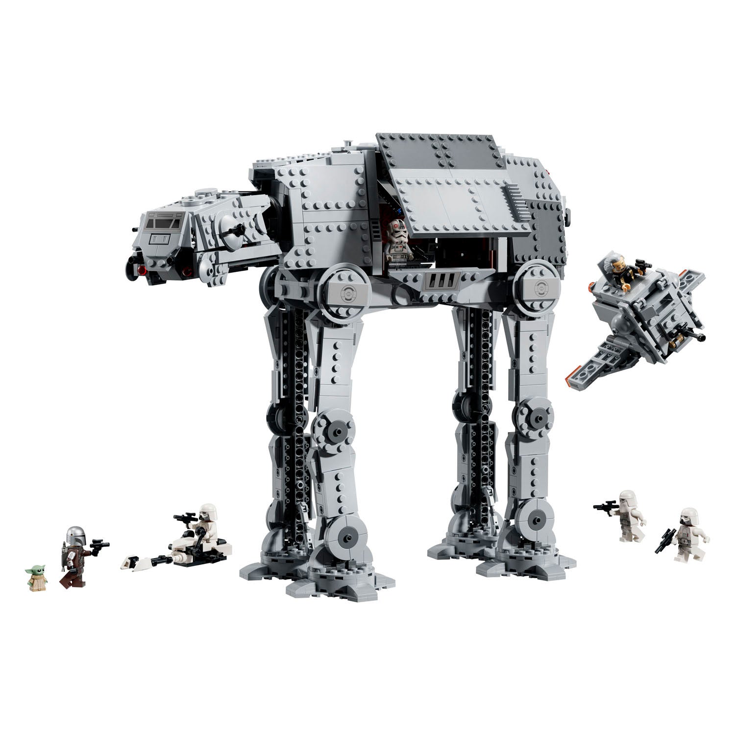 LEGO - star wars imperial remnant at-at met int-4 bouwpakket voor kinderen en decoratie 75454