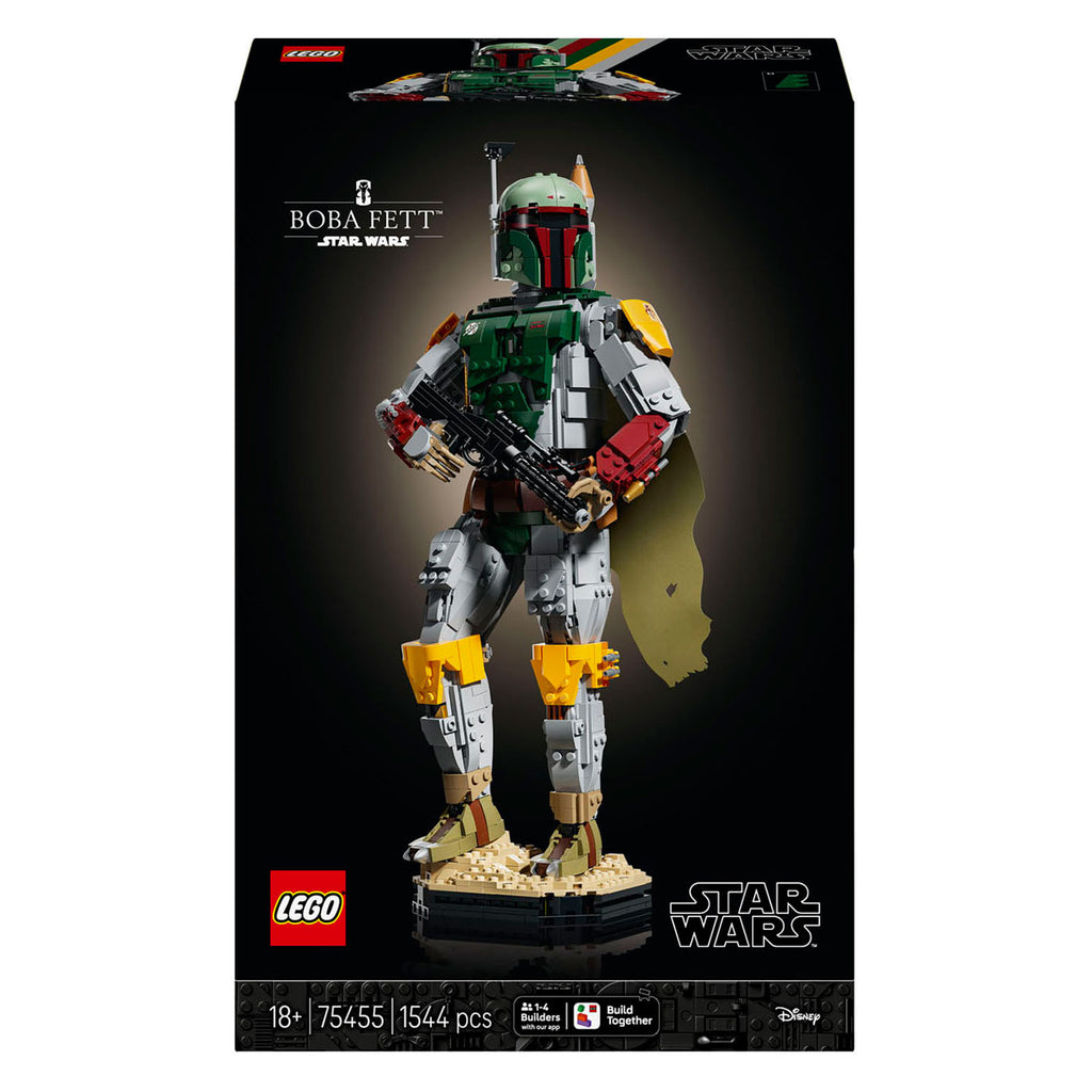LEGO - star wars boba fett bouwpakket voor volwassenen en decoratie 75455