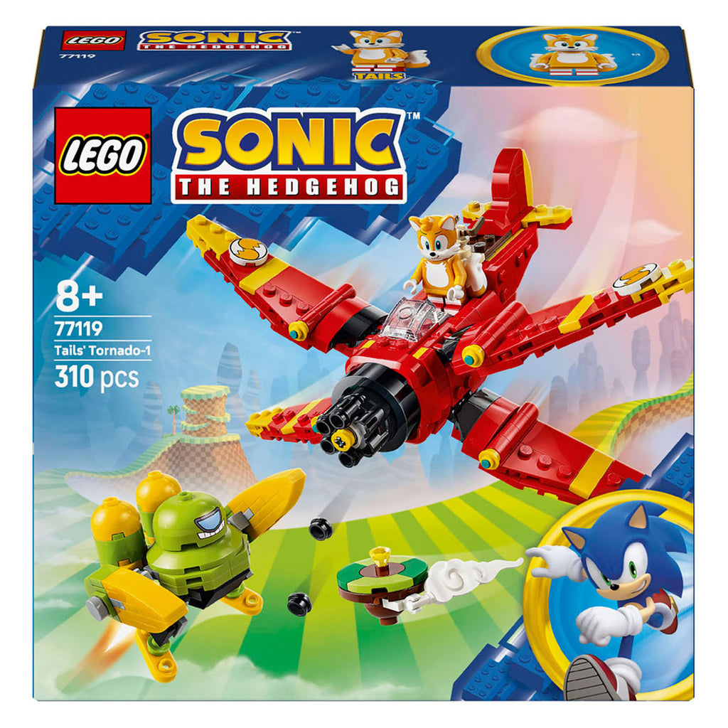 LEGO - sonic the hedgehog 77119 tails en zijn tornado-1