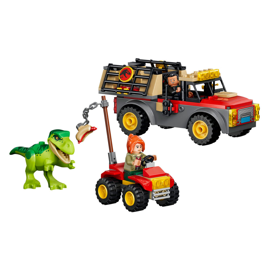 LEGO - jurassic world jonge t. rex transporttruck dino speelgoed voor kinderen vanaf 4 jaar 77978