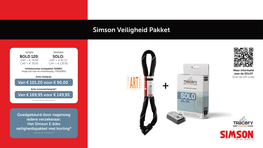 Rema Tip Top Nederland B.V. - Rema Nederland B.V. bold 120 + tracefy solo veiligheidspakket
