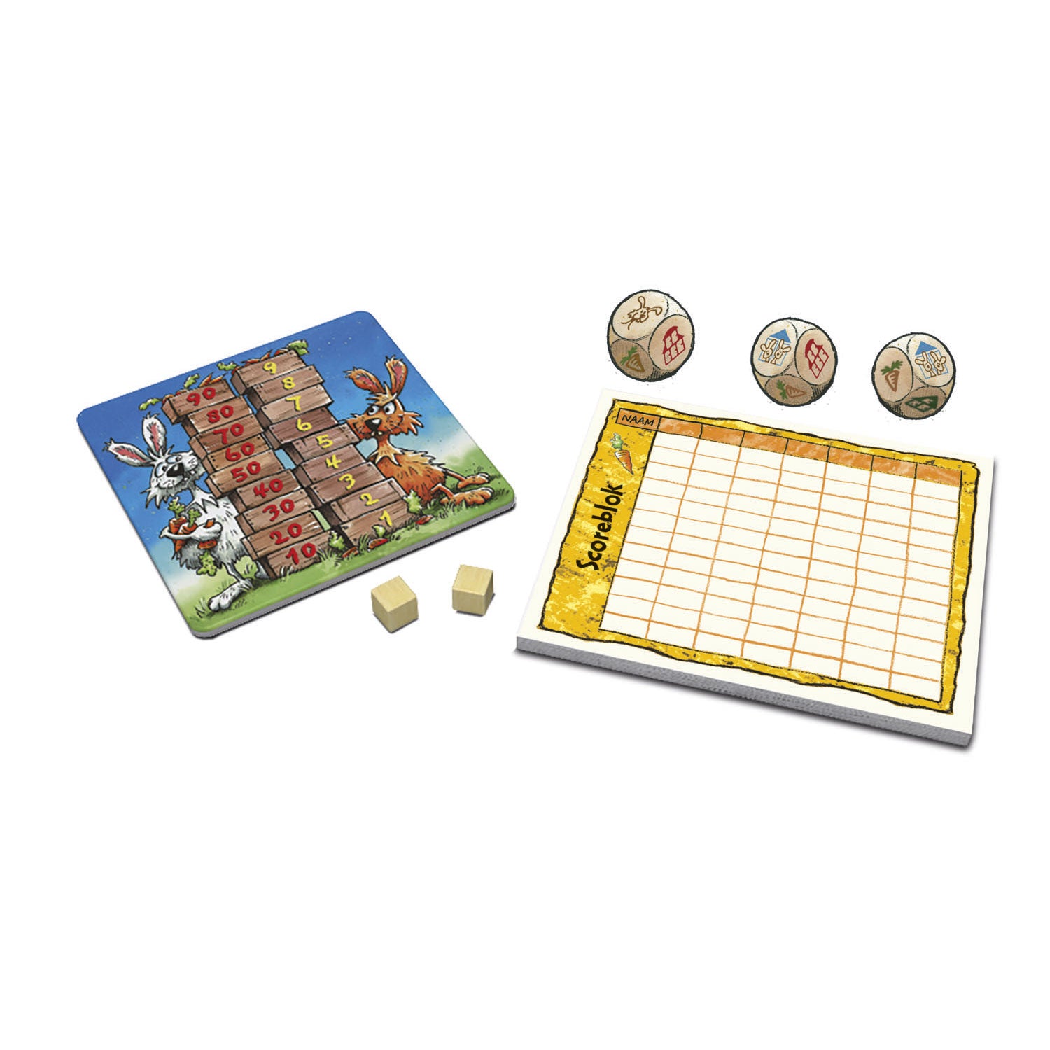 999Games - 999Games 999 games konijnen hokken dobbelspel