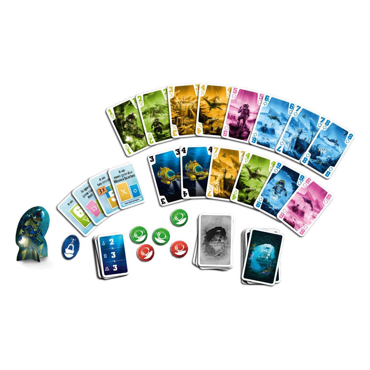 999games 999 games de crew missie diepzee kaartspel