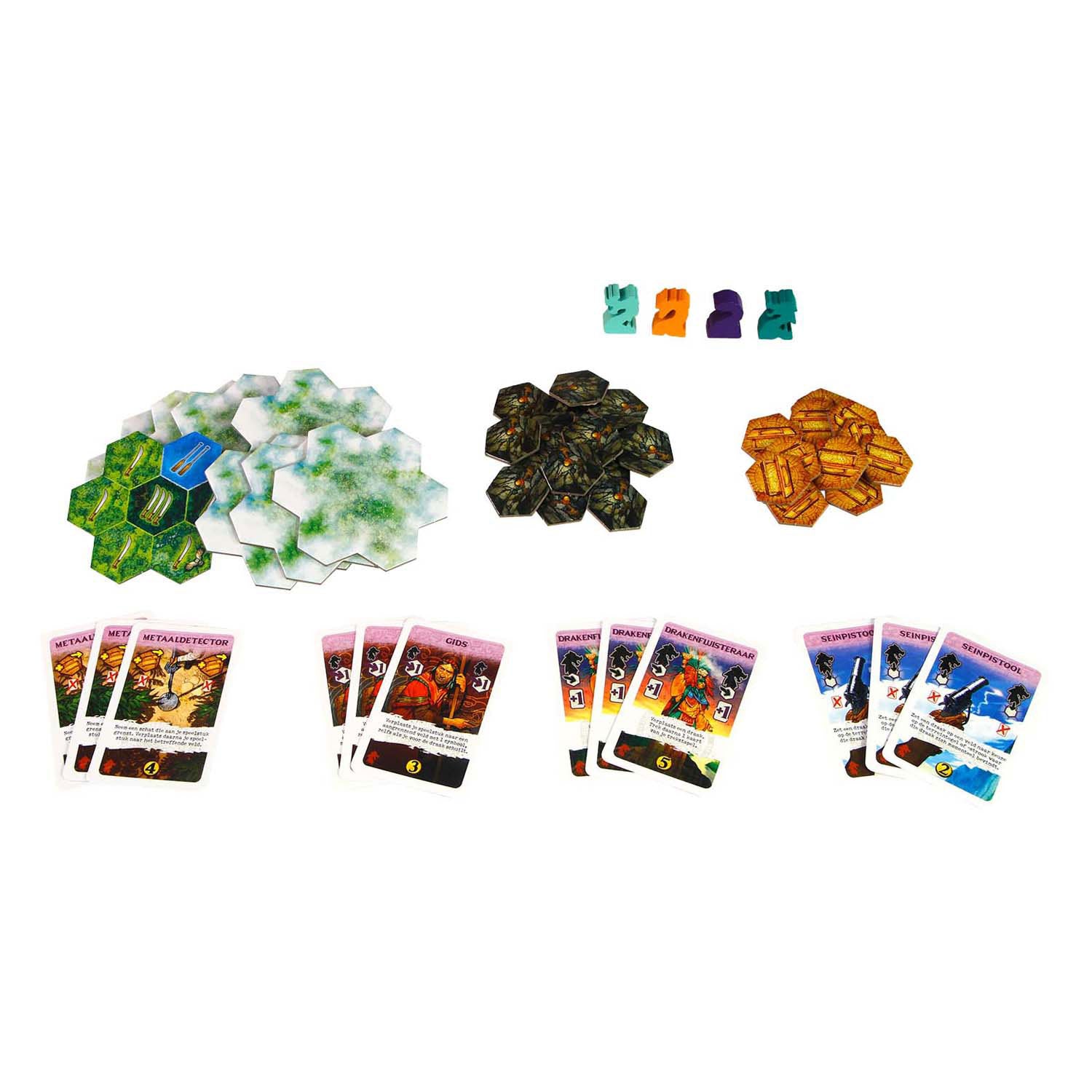 999Games - 999Games 999 games de zoektocht naar el dorado: draken schatten & mysteries bordspel (nederlands uitbreiding 2 - 4 spelers 60 minuten vanaf 10 jaar)
