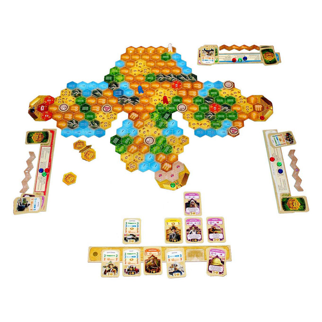 999Games - 999Games 999 games de zoektocht naar el dorado: de gouden tempels bordspel (nederlands 2 - 4 spelers 60 minuten vanaf 10 jaar)
