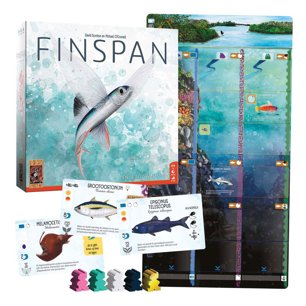 999Games - 999Games 999 games finspan bordspel (nederlands 1 - 5 spelers 60 minuten vanaf 10 jaar)