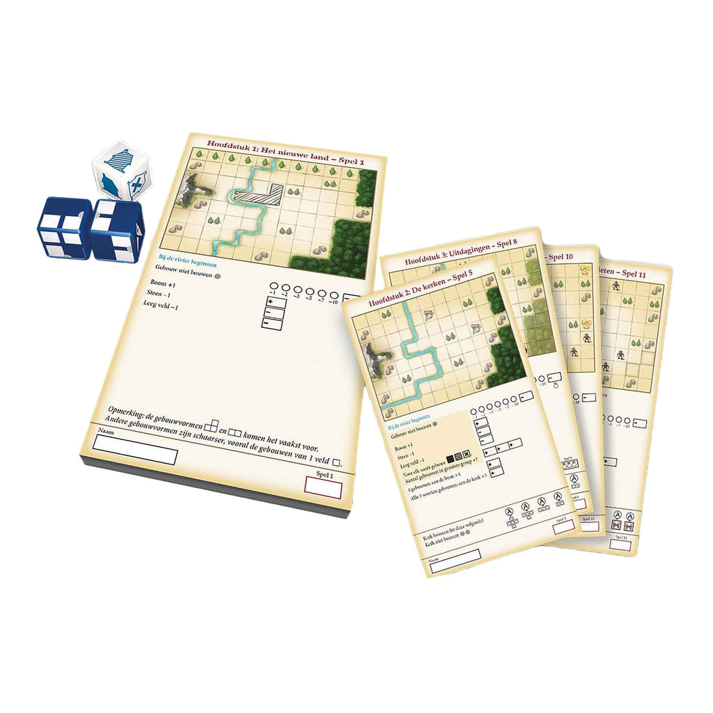 999Games - 999Games 999 games my city roll & write dobbelspel