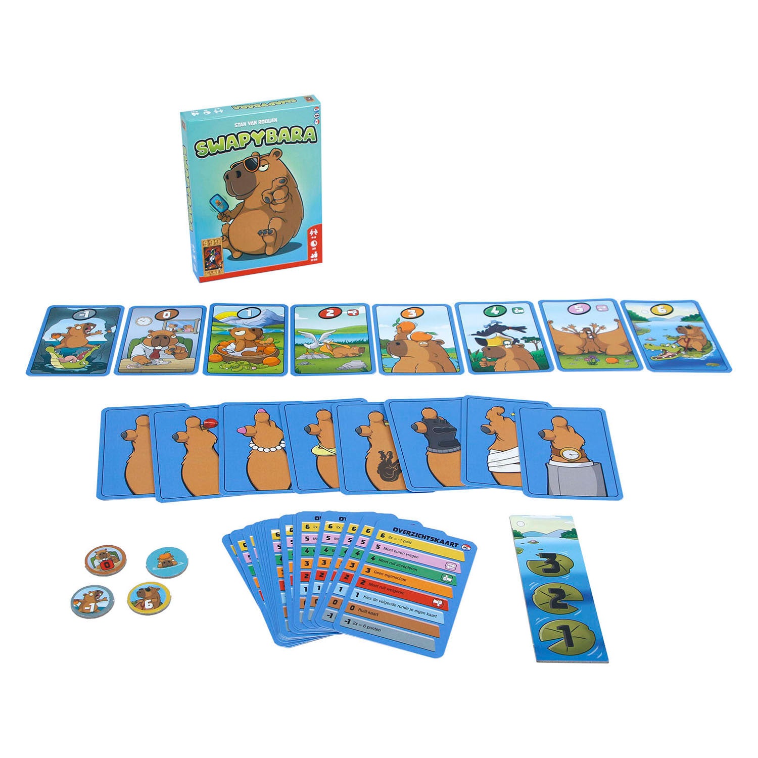 999Games - 999Games 999 games swapybara kaartspel