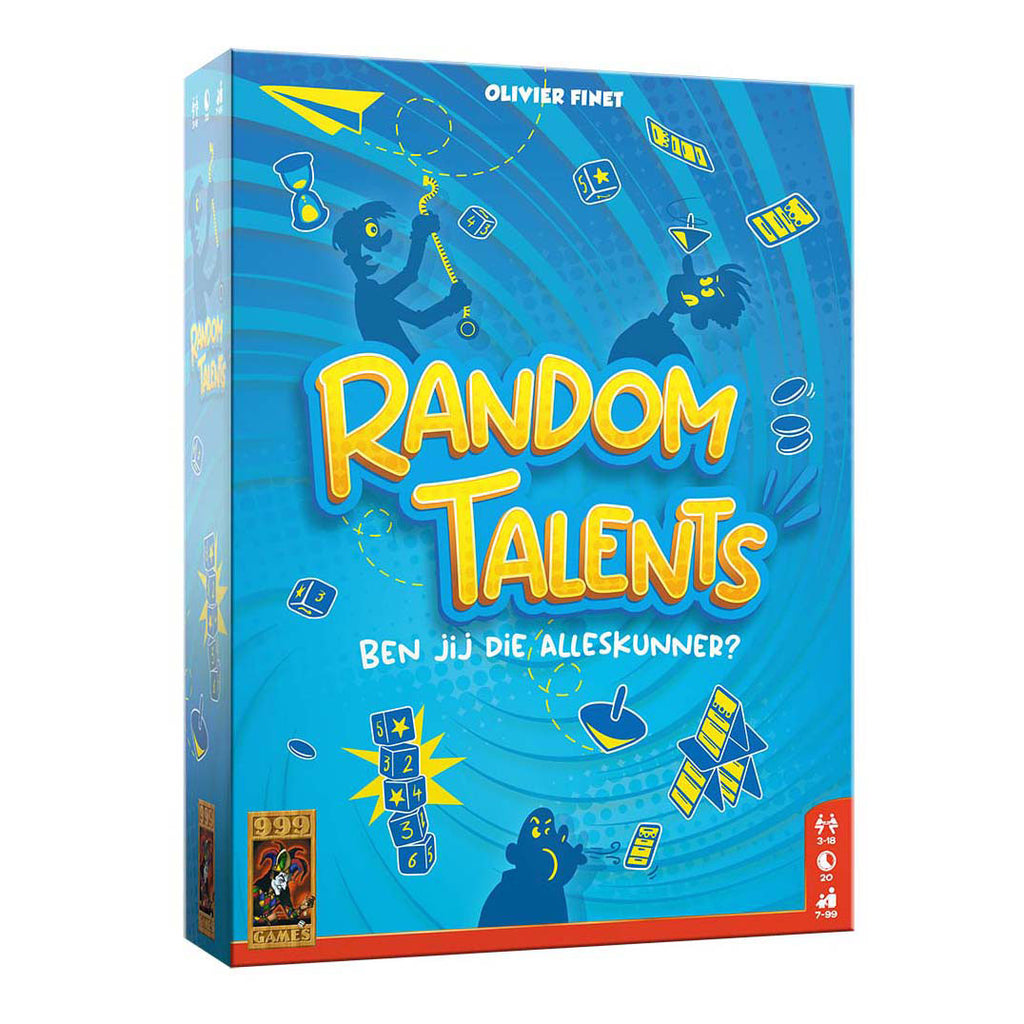 999games 999 games random talents bordspel