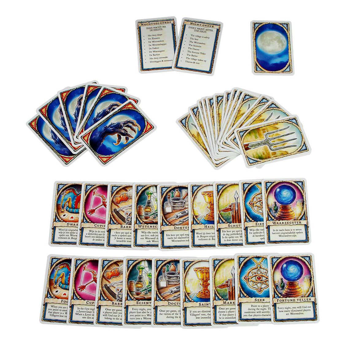 999Games - 999Games 999 games ontmasker de weerwolven kaartspel