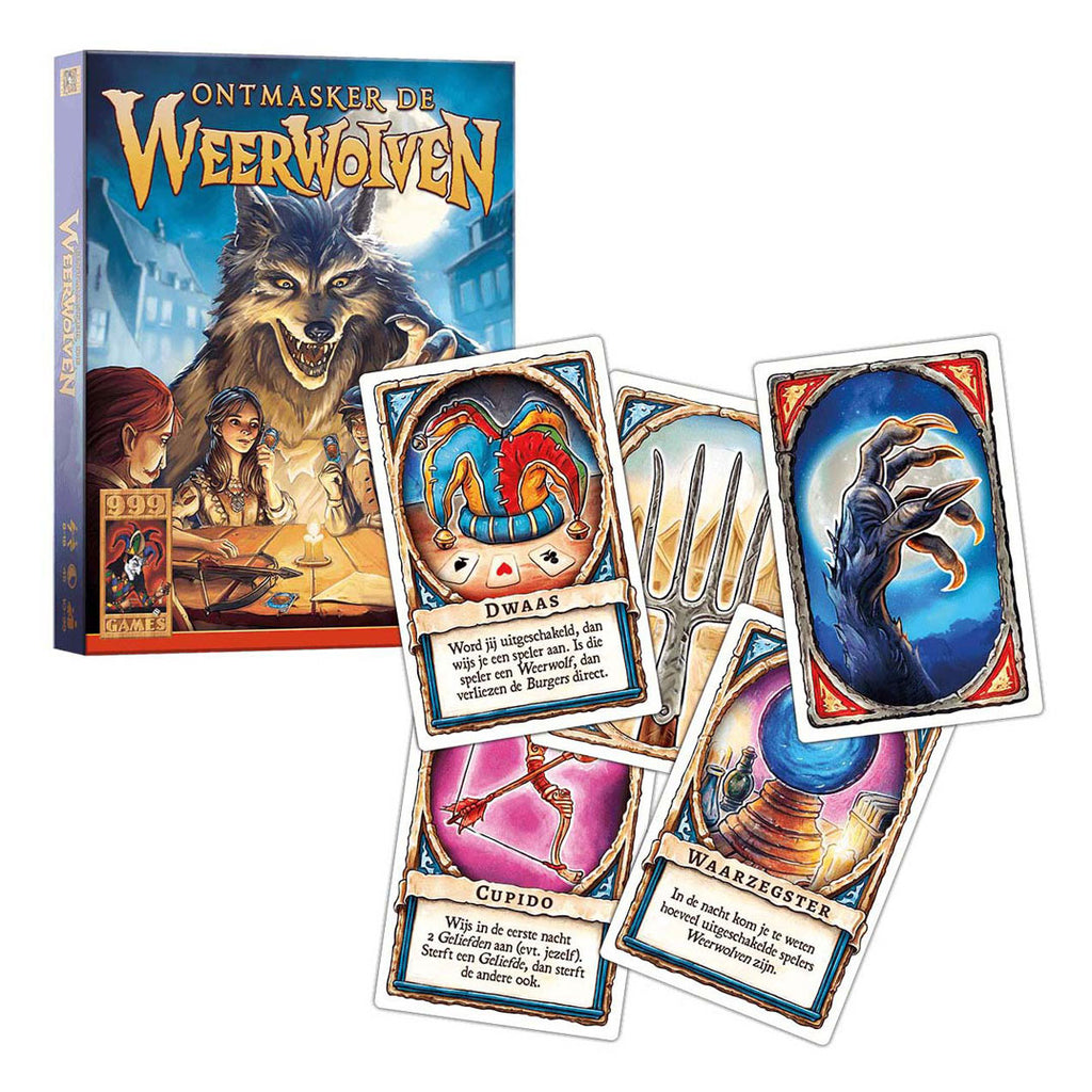 999Games - 999Games 999 games ontmasker de weerwolven kaartspel