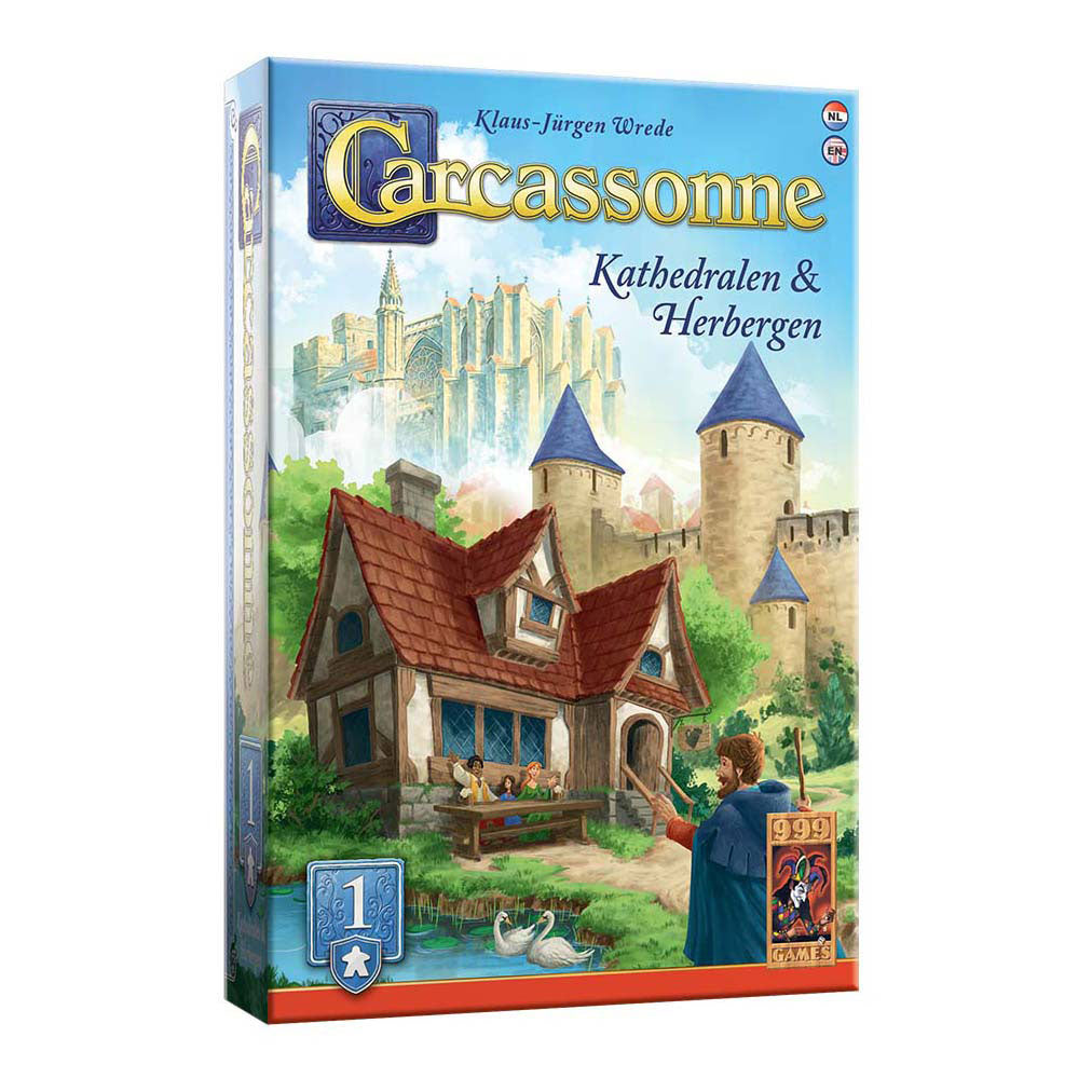 999games 999 games carcassonne kathedralen herbergen uitbreiding